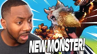 Blood Orange Bishaten First Attempt.. [New Monster Reaction] | Monster Hunter Rise Sunbreak