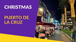 Christmas in Puerto de la Cruz in Tenerife