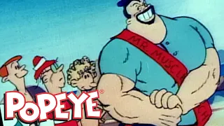 Um Dia Na Praia Do Músculo | Todos Os Novos Popeye