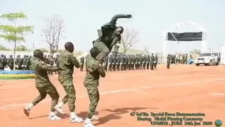 Rwanda special forces demonstrations