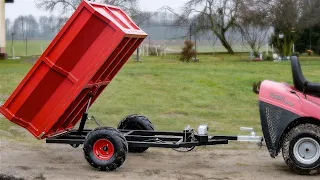 Making Hydraulic Tipper Trailer 12v