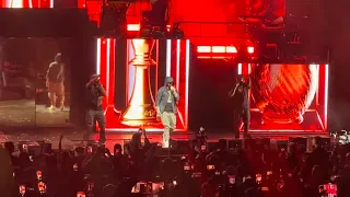 50 Cent brings out Eminem in Detroit. Performs "Patiently Waiting" and "Crack a Bottle" (9/17/23)