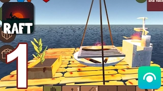 Raft Survival Simulator - Gameplay Walkthrough Part 1 (iOS, Android)