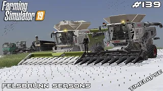 Harvest in snow w/ MrsTheCamPeR | Animals on Felsbrunn Seasons | Farming Simulator 19 | Episode 139