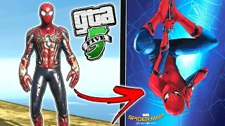 ENCONTREI o HOMEM ARANHA no GTA 5 !! (Desenho Animado)