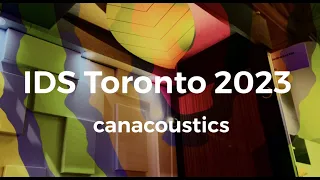 Canacoustics at IDS Toronto 2023 - Interior Design Show