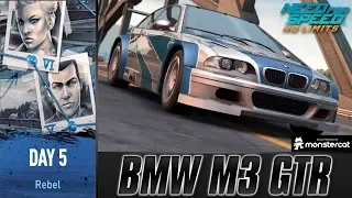 Need For Speed No Limits: BMW M3 GTR | Urban Legend (Day 5 - Rebel)