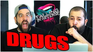 THE ROCK HIP HOP BARS PART 3!! Music Reaction | Falling In Reverse - "Drugs"