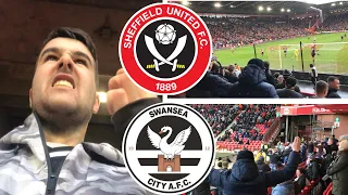 SHEFFIELD UNITED 4-0 SWANSEA CITY ~ ANGRY FANS | DISGRACEFUL EFFORT | NO WORDS AT ALL *MATCH VLOG*