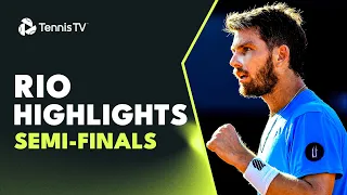 Alcaraz Plays Epic vs Jarry; Norrie Takes On Zapata Miralles | Rio 2023 Semi-Finals Highlights