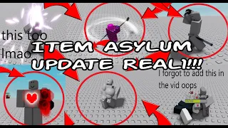 Item Asylum New Elimination Mode Items And MORE!!!!!!!!!