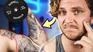 Wondering If YOU Can WORKOUT With A NEW Tattoo? Watch This!