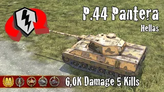 P.44 Pantera  |  6,0K Damage 5 Kills  |  WoT Blitz Replays