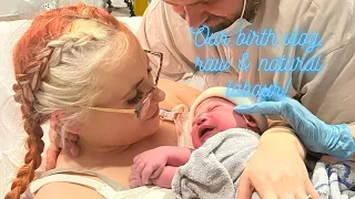 BIRTH VIDEO | NATURAL LABOUR, RAW & POSITIVE EXPERIENCE | SECOND BABY | MOLLY BAKER