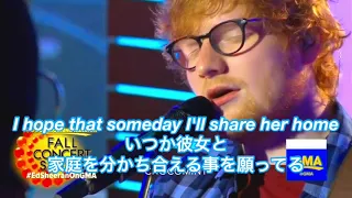 ★日本語訳★Perfect - Ed Sheeran Live at Good Morning America