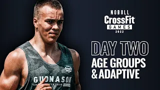 Friday: Day 2 Age-Group and Adaptive — 2022 NOBULL CrossFit Games