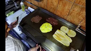 New York City Street Food | ULTIMATE Bronx Bodega food | Chopped cheese MONSTER Sandwiches