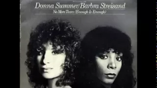 DONNA SUMMER & BARBRA STREISAND - NO MORE TEARS (original "Columbia" vinyl version) with LYRICS