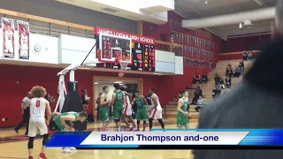 Branson’s run ends with loss to James Logan in NorCal final #MarinHoops