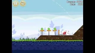 Angry Birds Poached Eggs 1-2 Walkthrough 3 Star