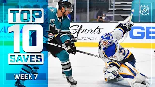 Top 10 Saves from Week 7 | 2021 NHL Season