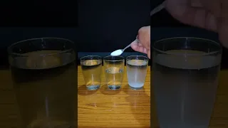Science Experiment Salt Water And Normal Water | Water Density Experiment | #shorts #experiment