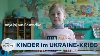 KINDER im UKRAINE-KRIEG: Die jüngsten Opfer in Putins Angriffskrieg | WELT REPORTER