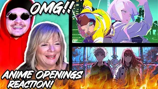 We Reacted To Anime Openings For The First Time!