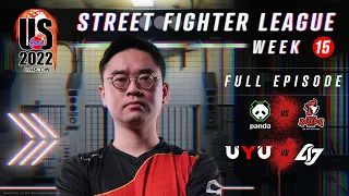 Street Fighter League Pro-US 2022 Week 15 - Panda vs. Red Rooster, UYU vs. CLG