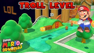 What If We Had an Insane TROLL Level in Super Mario 3D World?