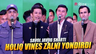 QVZ 2021 | Savol javob sharti | Holiq vines zalni yondirdi