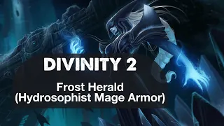 Frost Herald Hydrosophist Mage Armor - Divinity 2 Mod