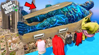 All Father Ice God Died But Who Killed ? Franklin Find In GTA 5 ! | GTA 5 AVENGERS Emotional Video