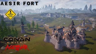 Conan Exiles: Aesir Fort (Speed Build/ No Mods)