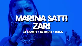 marina satti - zari [ slowed + reverb ]