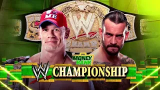 John Cena VS CM Punk - WWE Championship - PS5 4K 1080P60