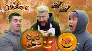 CARVING INSANE PUMPKINS