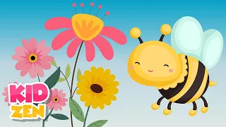 3 Hours Relaxing Baby Sleep Music | Busy Bees 🐝 Lullaby for Babies, Calming Piano Music (Extended)