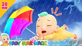 Rain Rain Go Away | Rain Song | Nursery Rhyme & Kids Song | Baby Star Magic