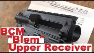 BCM Bravo Company UPPER RECEIVER Blem (AR-15 Blemished Review!)