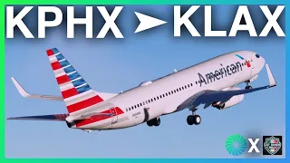 MSFS LIVE | SHARED COCKPIT OPS!! | KPHX✈KLAX | PMDG 737-800 | VATSIM | GSX PRO | TCA | #msfs2020