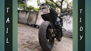 Tail Tidy Modification In Rs. 30 || TVS Apache 160 4v Bs6