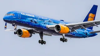 20 MINUTES of GREAT Plane Spotting in ICELAND | Reykjavik/Keflavik Airport Plane Spotting [KEF/BIKF]