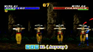 Kung Lao_All_Fatality 😘 Ultimate Mortal Kombat Trilogy ( Sega Genesis Rom Hack v23 )