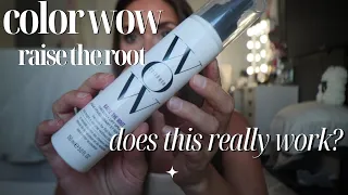 COLOR WOW RAISE THE ROOT REVIEW | TESTING THE TIKTOK VIRAL COLOR WOW RAISE THE ROOT SPRAY