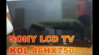 SONY LCD TV KDL-46HX750 NO POWER, THREE (3) BLINKS...SOLVED!!!