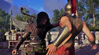 Assassin's Creed Odyssey Epic Stealth Kills Master Assassin Outfit PC Gameplay 4K