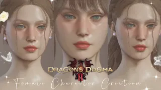 Dragon's Dogma 2 Cute Female Character Creation