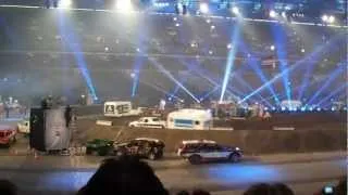 TV Total Stock Car Crash Challenge - Cola Rebell Caravan crash