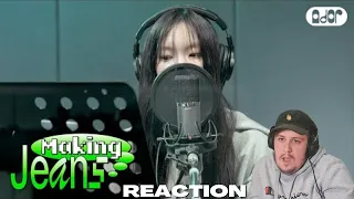 Reaction To [Making Jeans] NewJeans (뉴진스) 'Super Shy' Recording Behind